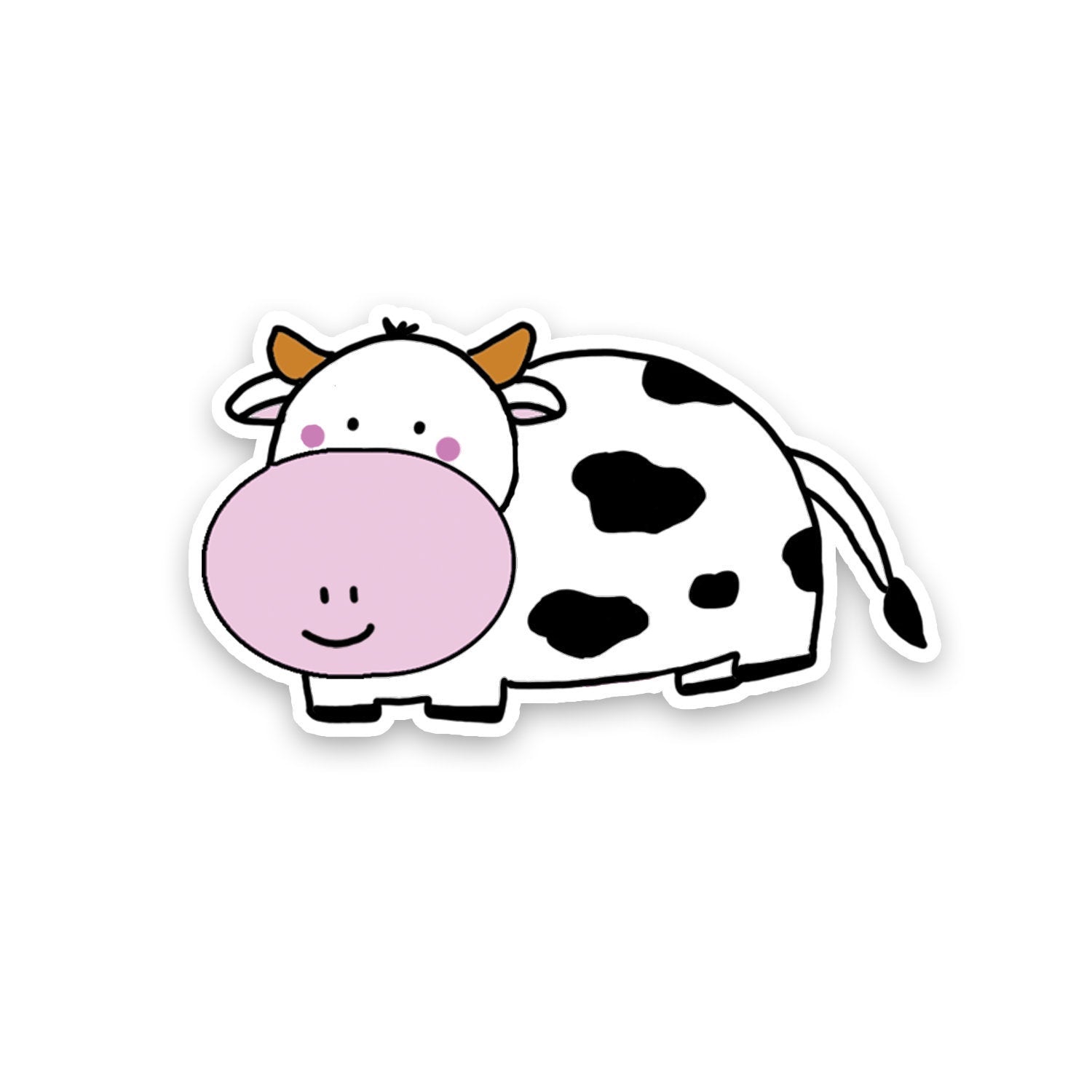 Cow Vinyl Sticker