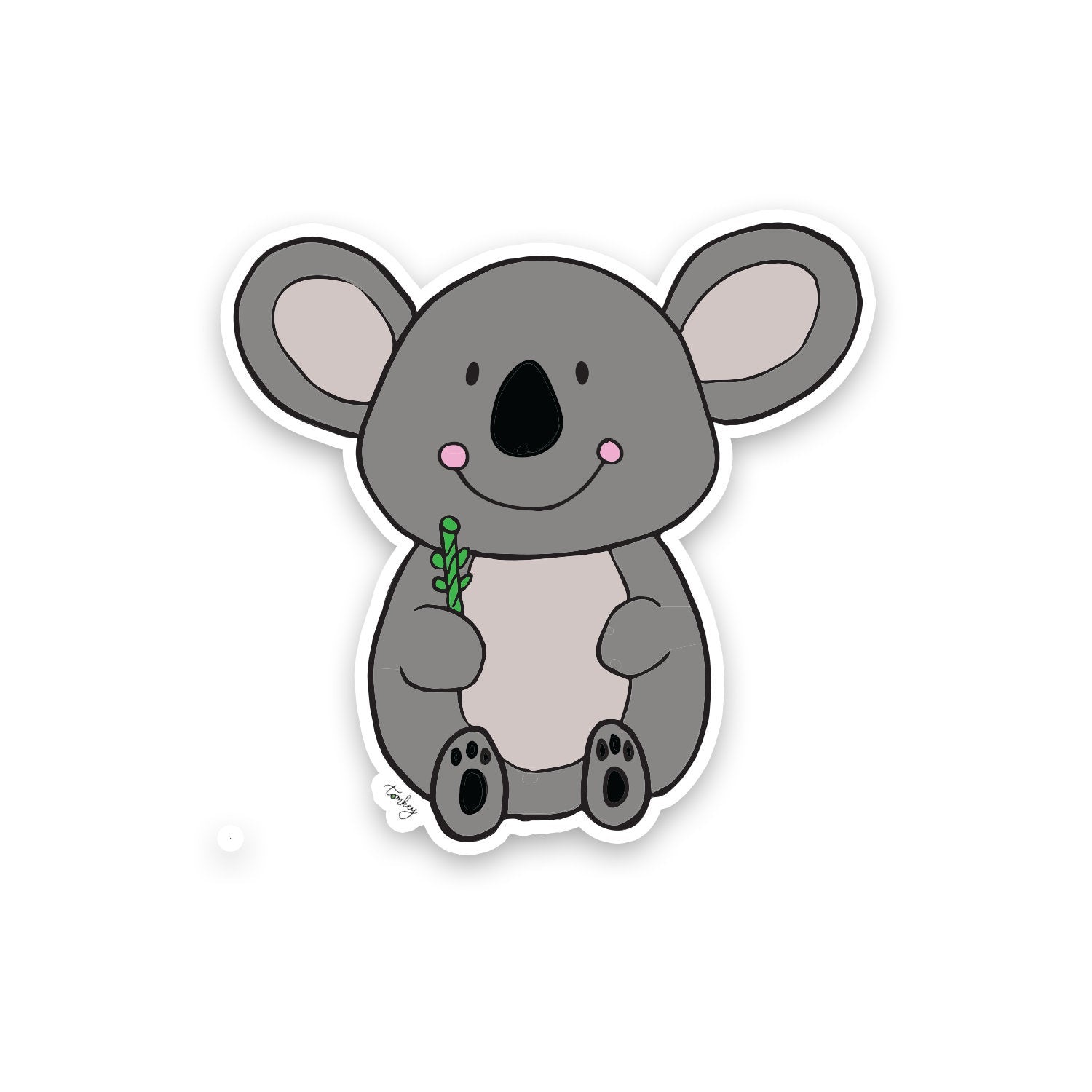 Koala Vinyl Sticker