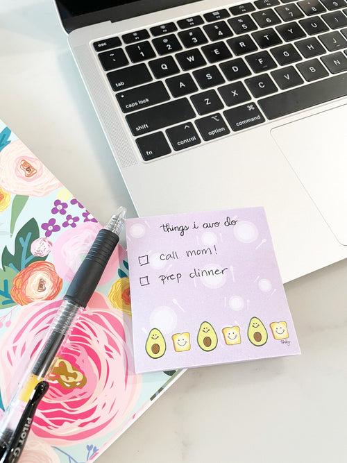Avocado Sticky Notes